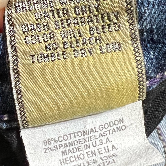 🆕Plastic By Gly Chic Flare Jeans with distress - Picture 10 of 14